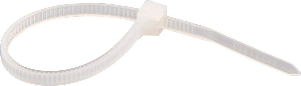 Abraçadeira de Nylon Branca 200mm x 2,5mm Nove54: Organização e Segurança para Seus Projetos!