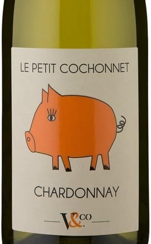 Vinho Branco Francês Le Petit Cochonnet I.G.P. Pays Doc Chardonnay 750 ml