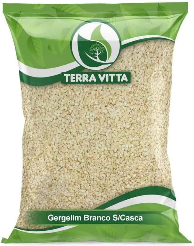 Gergelim Branco S/Casca (1Kg)