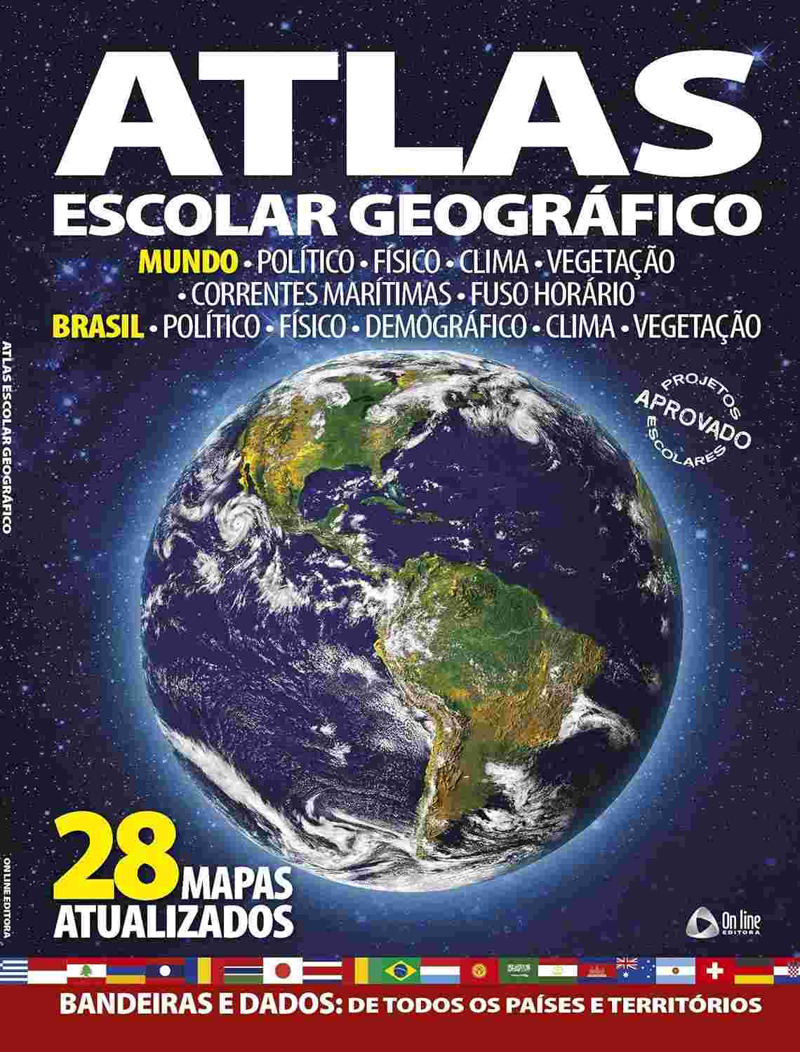Atlas Escolar Geográfico Atualizado: Explore o Brasil e o Mundo!
