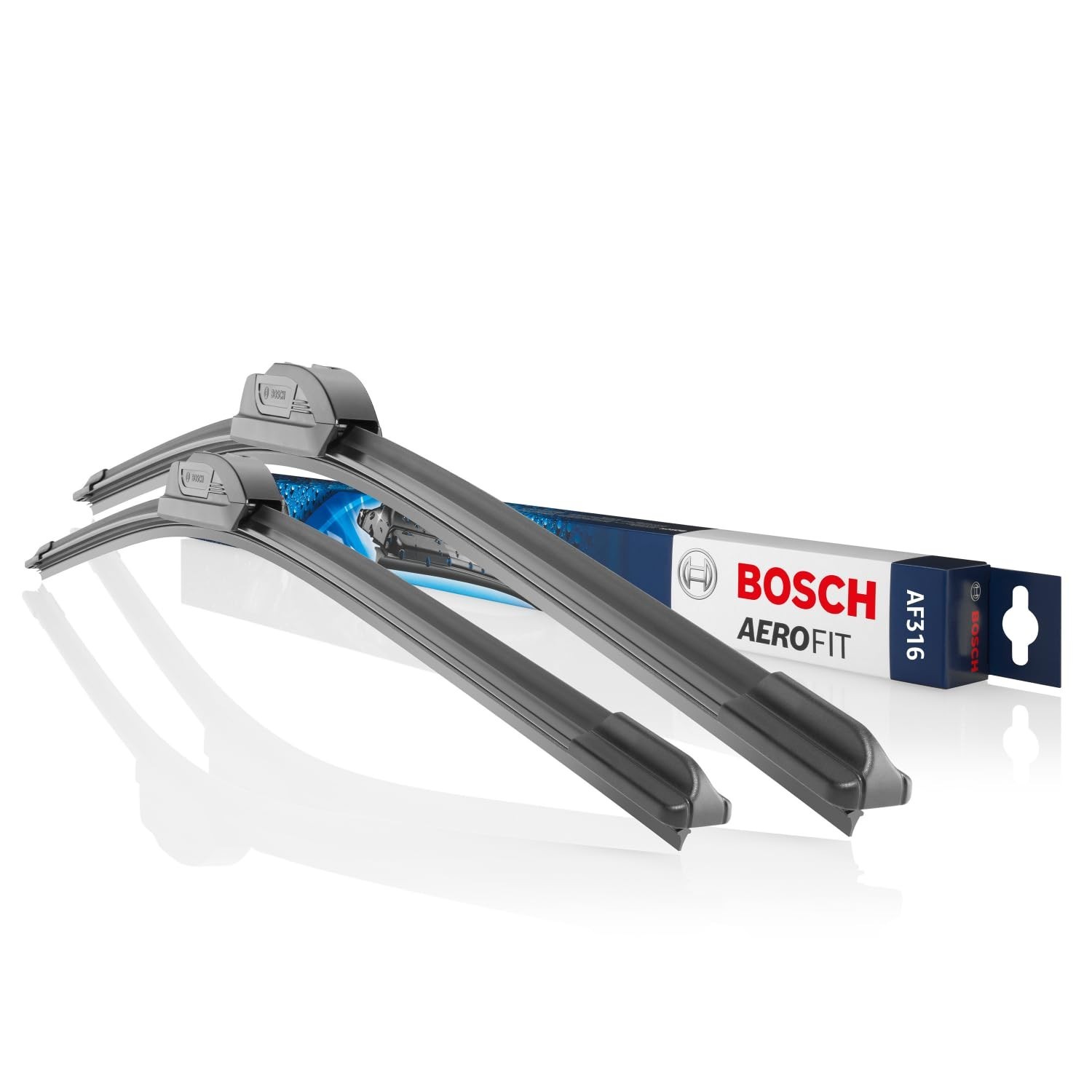 Jogo de Palhetas Bosch Aerofit AF316: Visibilidade e Durabilidade para Seu Para-brisa