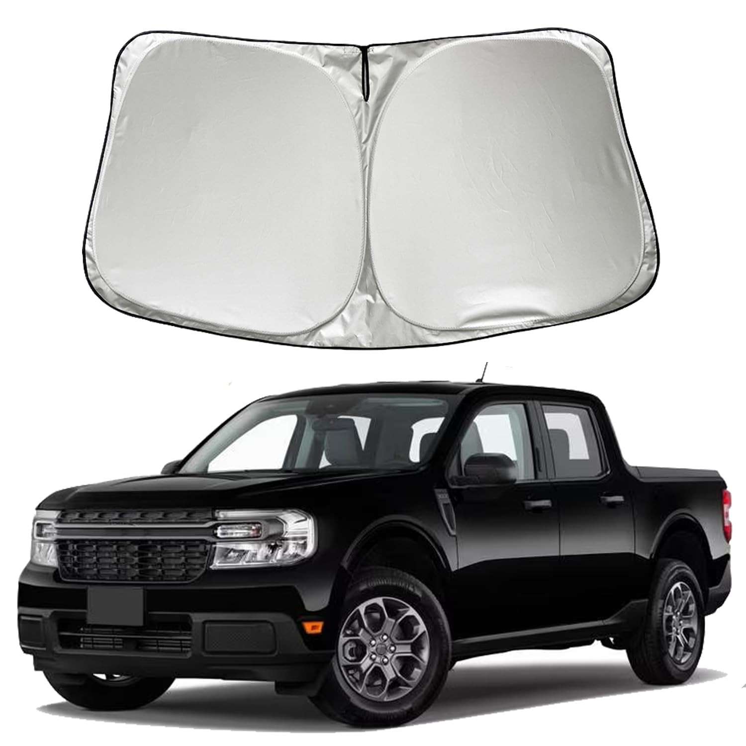 Para-brisa Ford Ranger & Maverick 2019-2025: Proteção Solar Dupla e Ajuste Perfeito