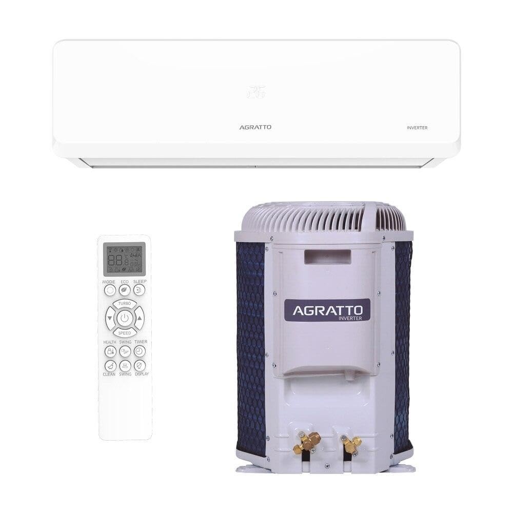 Ar-Condicionado Split HW Agratto Fit Top 12.000 BTUs R-32 – Só Frio 220V com Tecnologia Avançada
