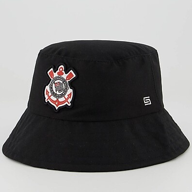 Bucket Corinthians Hat Preto – Estilo e Conforto em um Chapéu