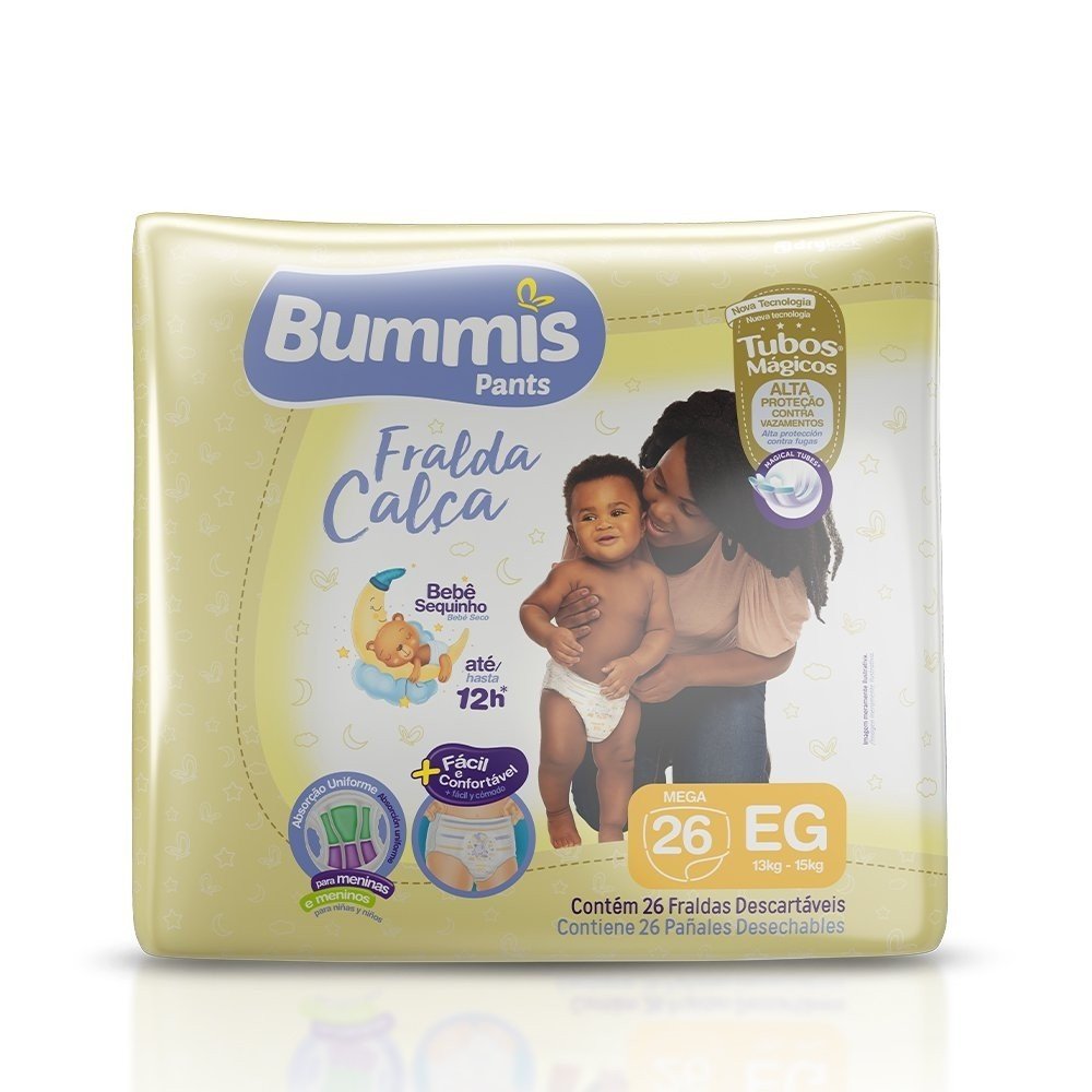 Bummis Pants Mega: Fralda Calça Conforto Total!