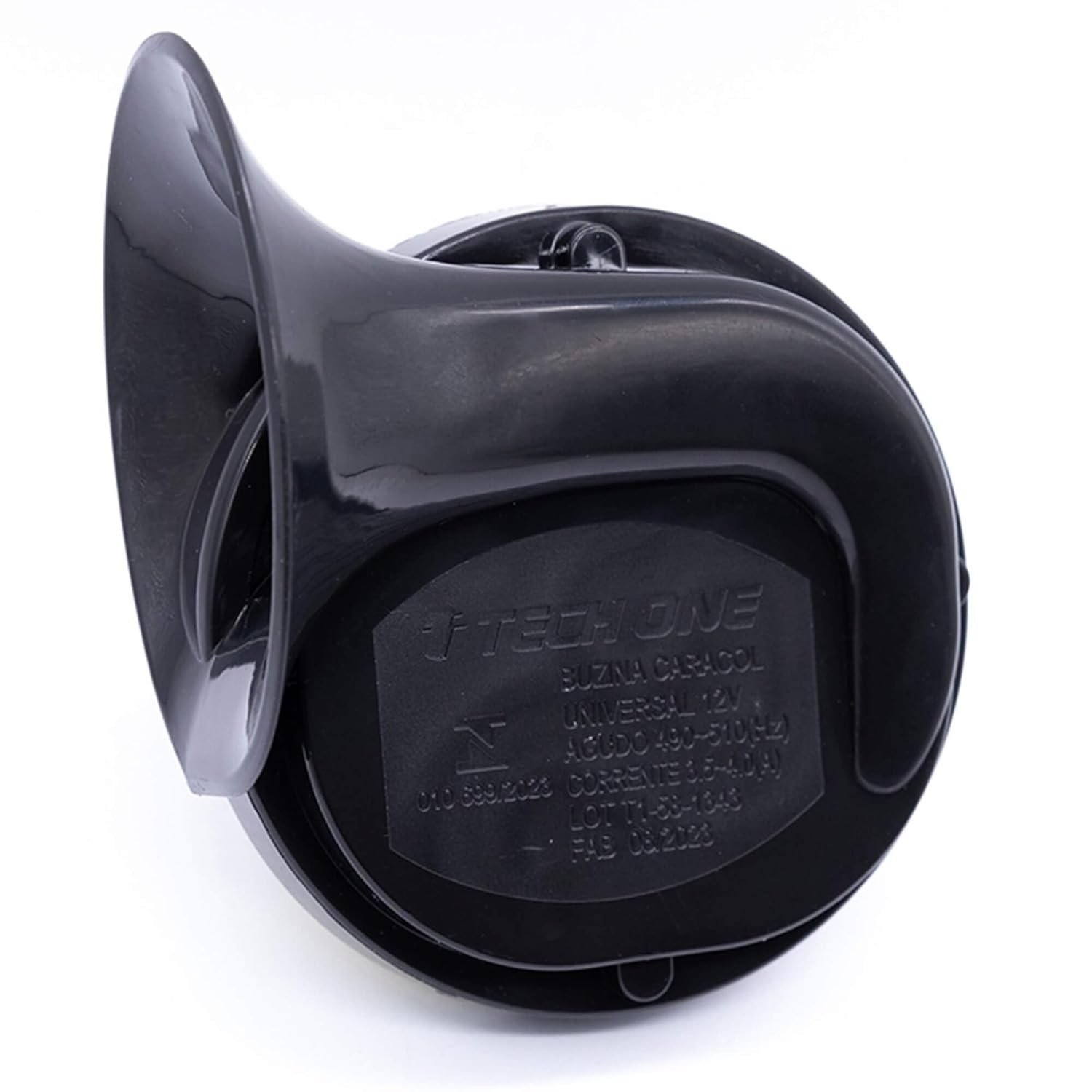 Buzina 12V Caracol Tech One: Som Agudo e Potente para Seu Veículo