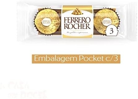 Chocolate Bombom Ferrero Rocher C/48 - Ferrero