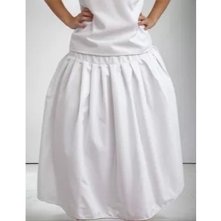 Conjunto Candomblé 3 Peças: Saia, Camisu e Pano de Cabeça