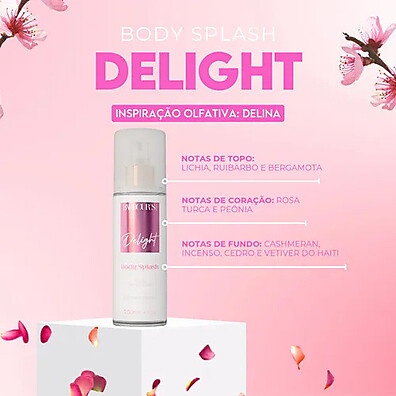 Kit Delight Barbour's Beauty: Fragrância Floral Doce para Corpo e Cabelo