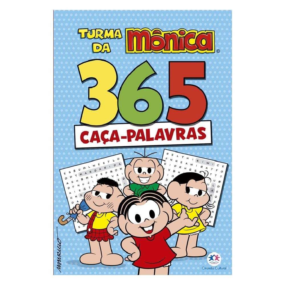 Turma da Mônica: 365 Caça-Palavras Divertidos e Educacionais