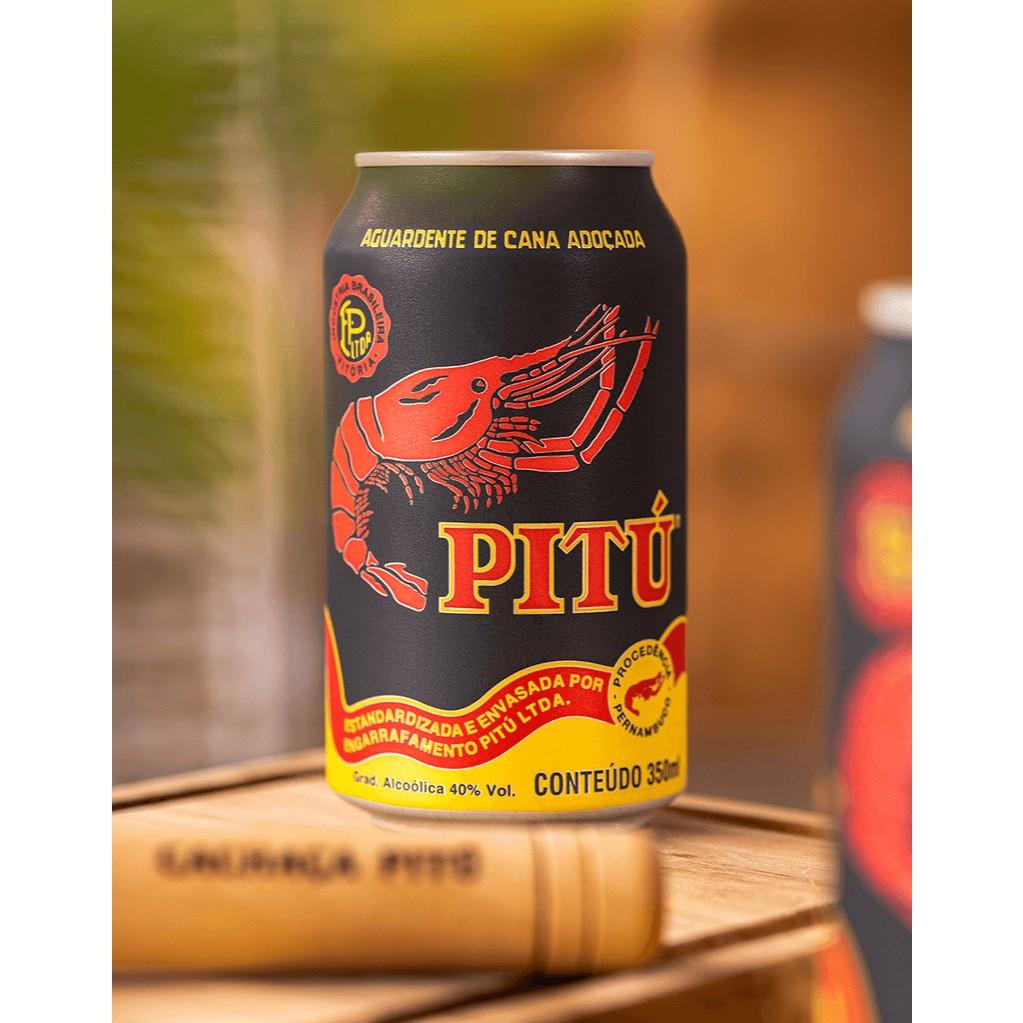 Cachaça Pitu Lata 350ml: Sabor Autêntico e Praticidade