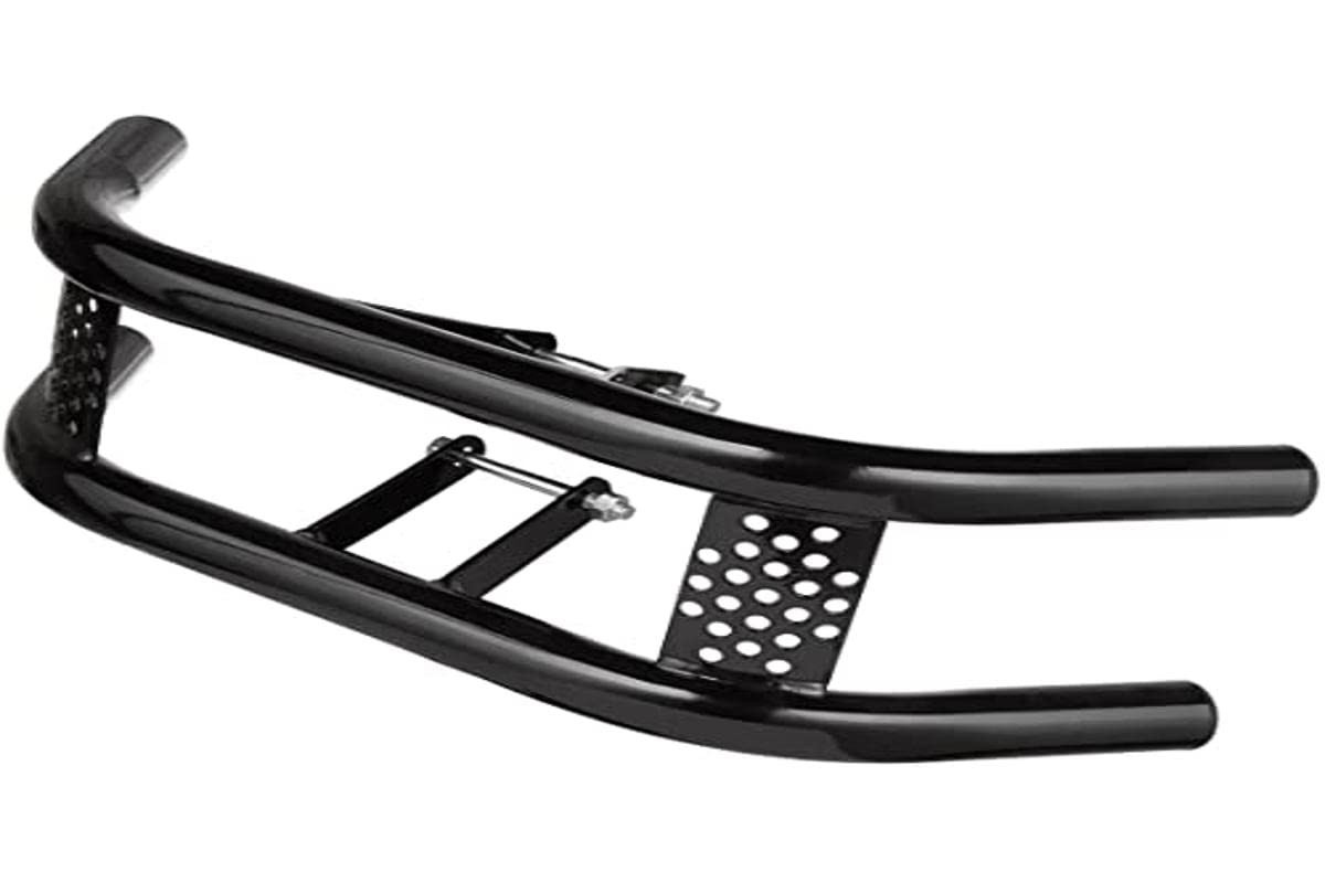 Protetor de Motor e Perna Pro Tork Mata Cachorro Duplo para Suzuki Intruder - Preto