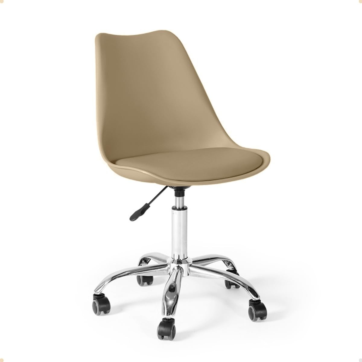 Cadeira Eiffel Office Base Giratória - Estilo Moderno e Conforto Ergonômico