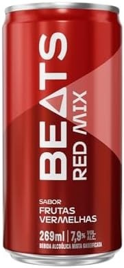 Pack de Beats Red Mix 269ml, Lata, Caixa 8 Unidades