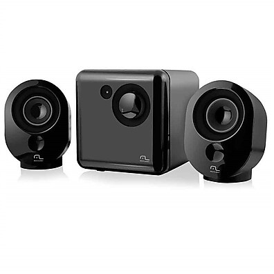 Caixa de Som 2.1 Multilaser SP166 15W RMS com Subwoofer