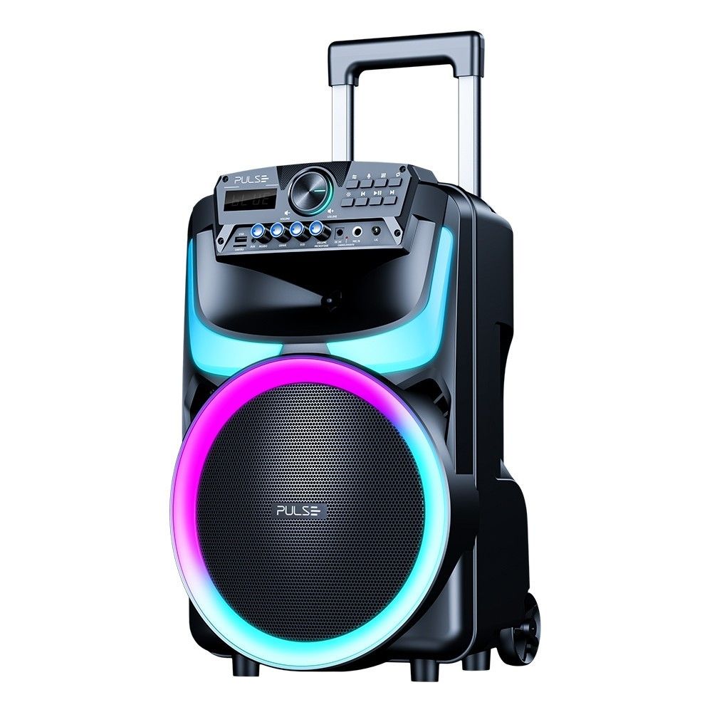 Caixa de Som 400W RMS: Potência e Luz!