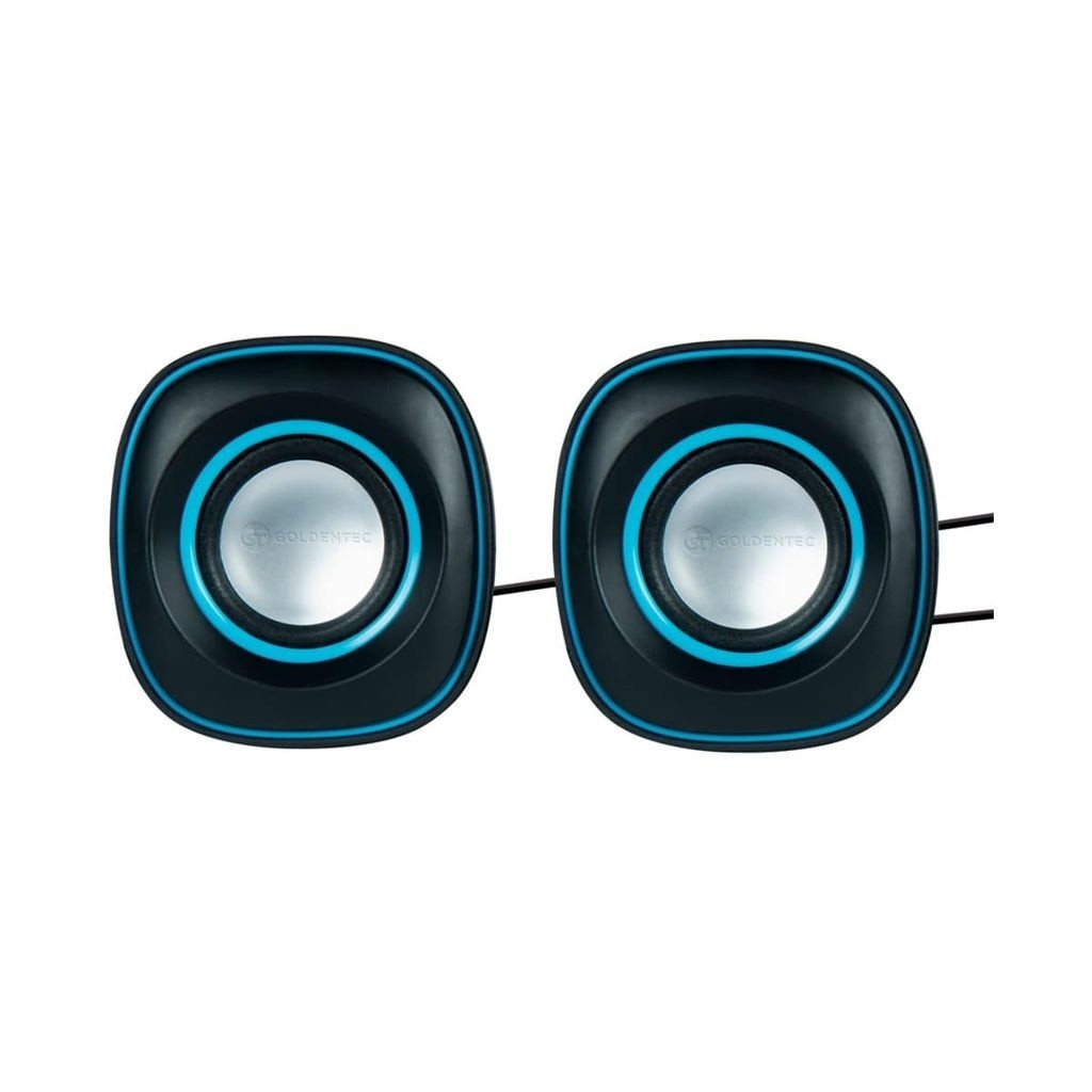 Caixa de Som 6W Goldentec: Som Potente e Design Moderno
