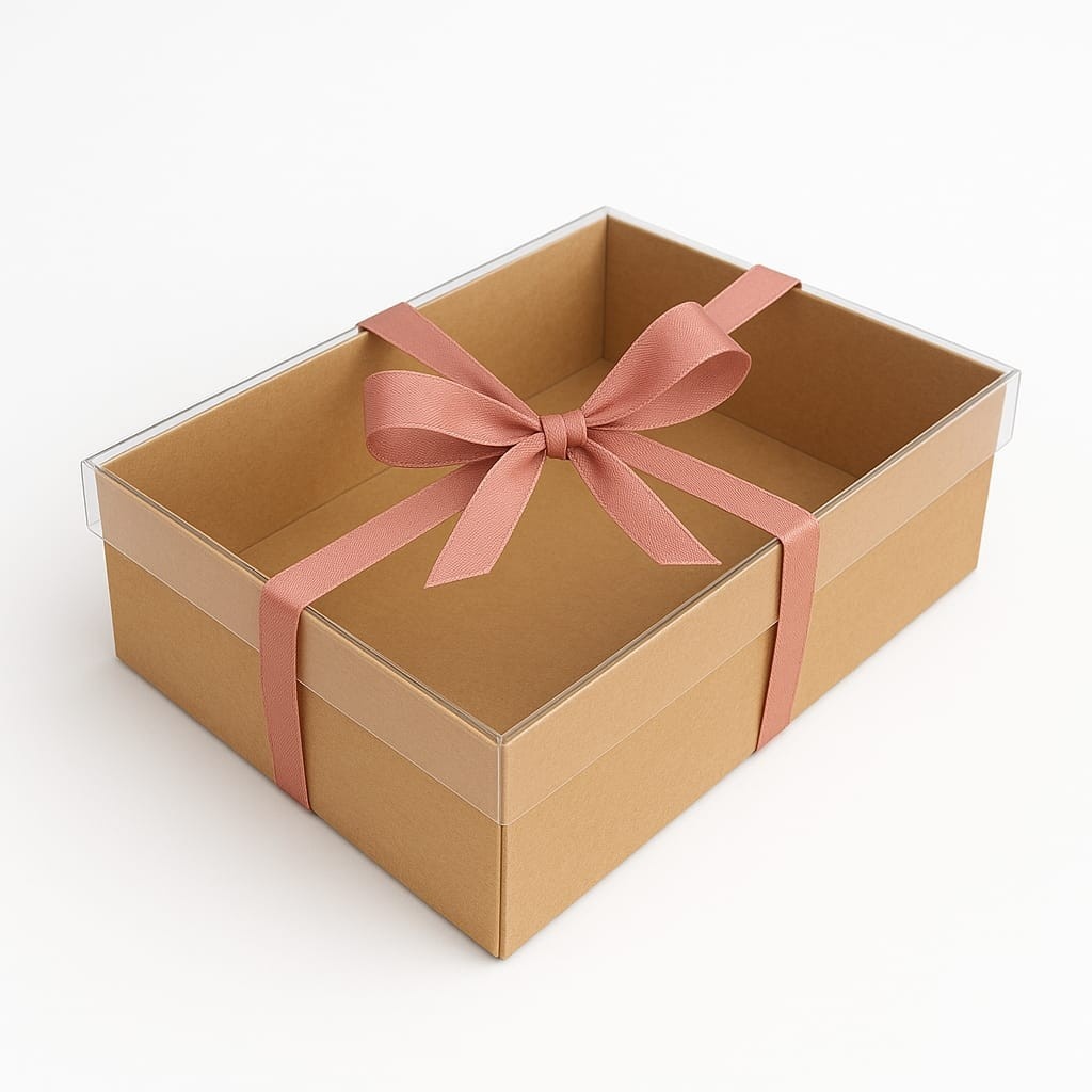 Caixa Kraft 24x13x7cm para Presentes - 10 Unidades Criativas