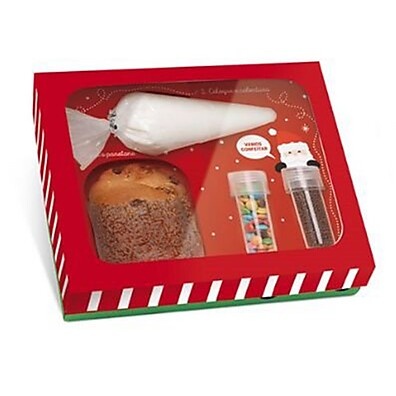 Caixa Panetone Kit Confeiteiro Ho Ho Ho – Cromus Natal