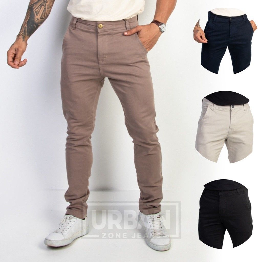 Calça Alfaiataria Sarja: Conforto e Estilo!