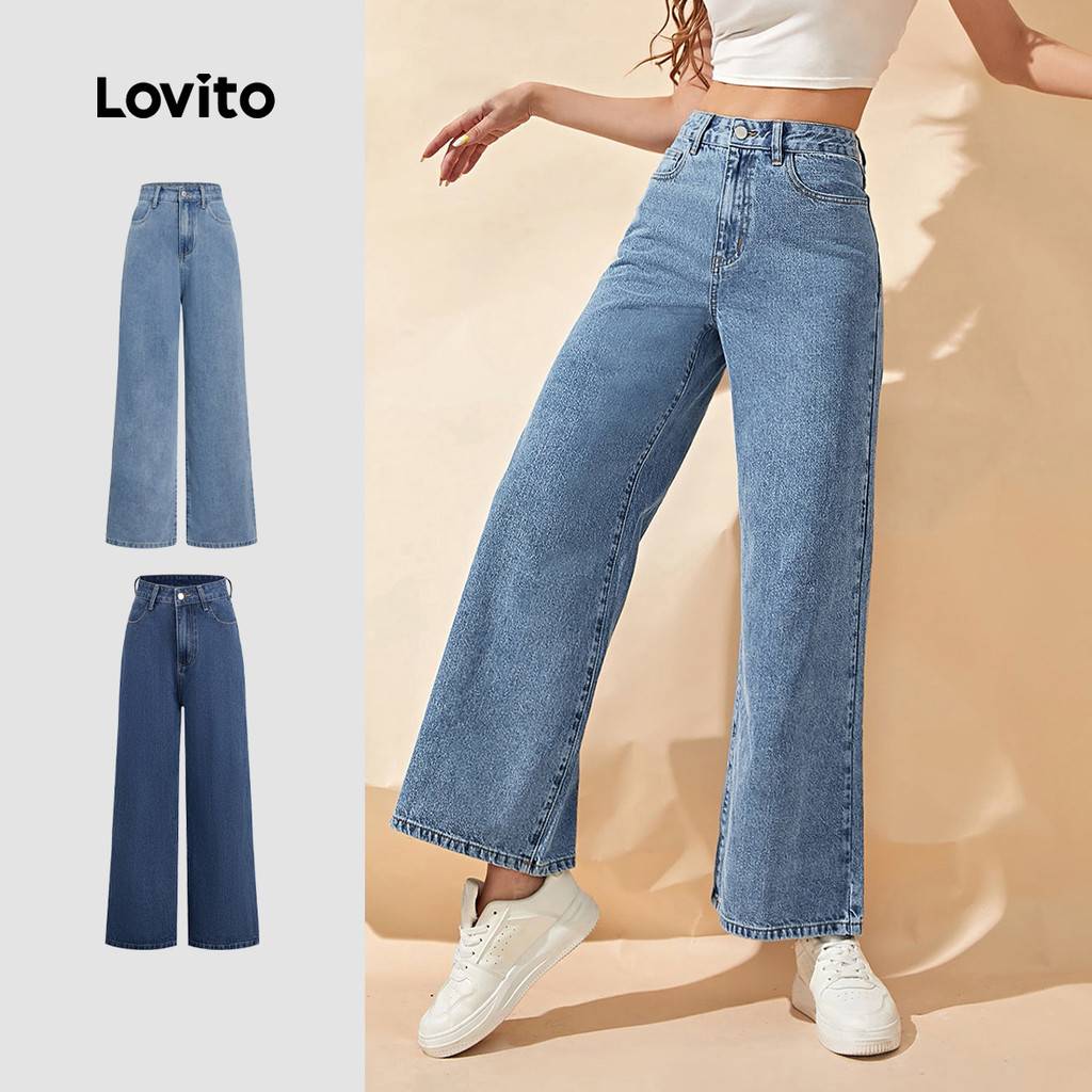 Calça Jeans Feminina Lovito: Conforto e Estilo!