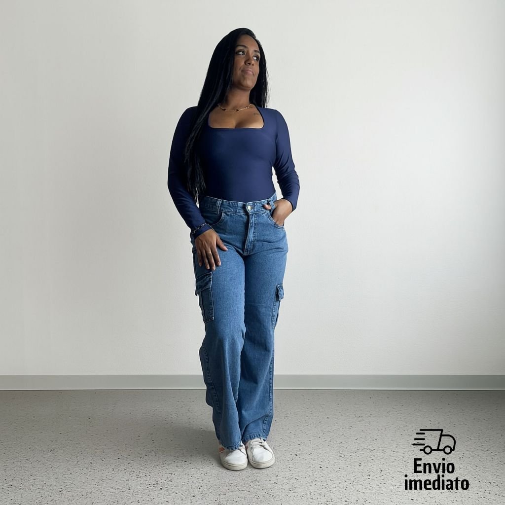 Calça Jeans Wide Leg Cintura Alta: Estilo e Conforto para Todos os Dias