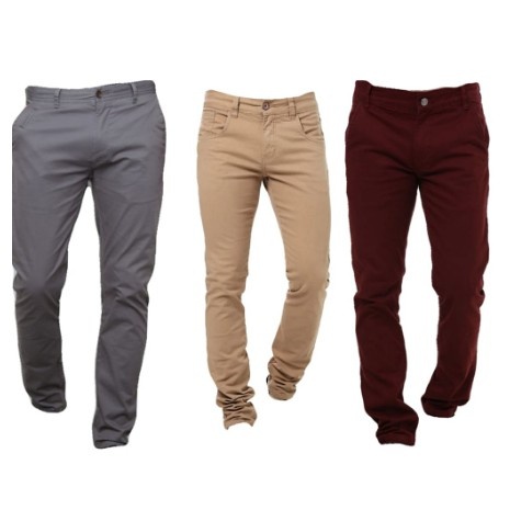 Calça Sarja Masculina: Estilo e Conforto em Cores!