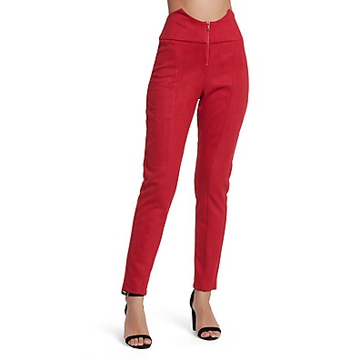 Calça Suede Cintura Alta: Elegância Planet Girls
