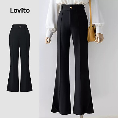 Calças Elegantes Lovito: Conforto e Estilo