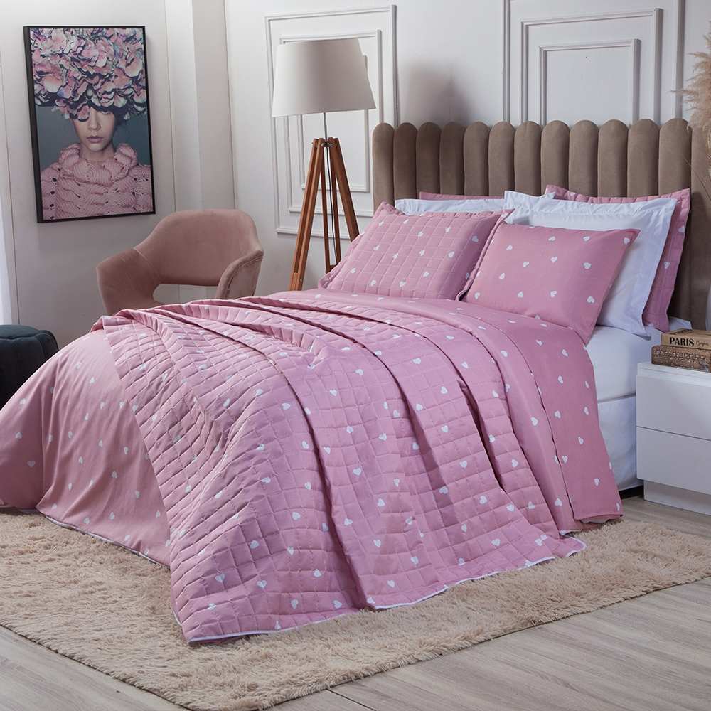 Cobre Leito King Essencialle: Conforto e Estilo na Sua Cama