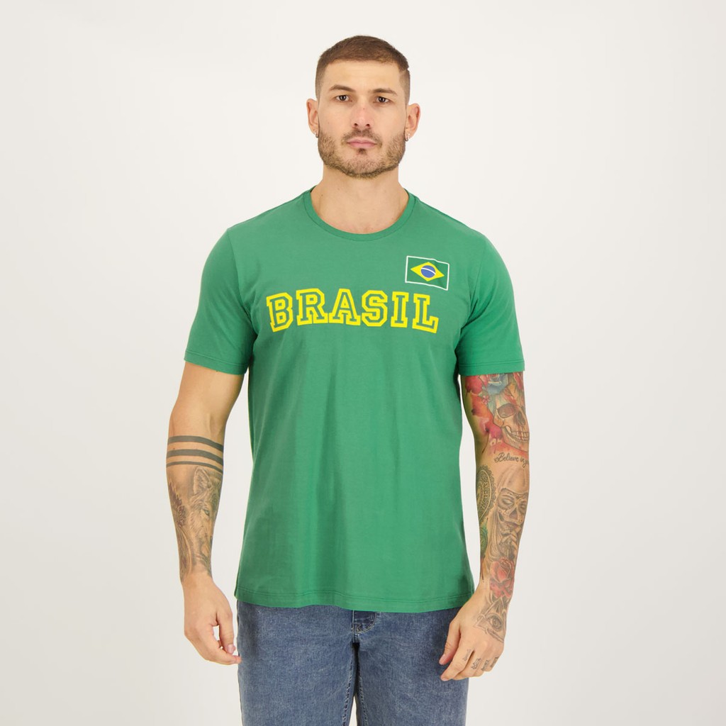 Camisa Brasil Tibagi: Verde e Conforto!