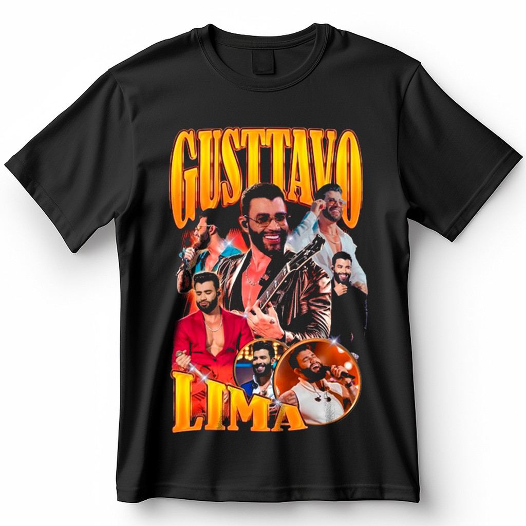 Camisa Embaixador Gusttavo Lima: Estilo Sertanejo 100% Algodão