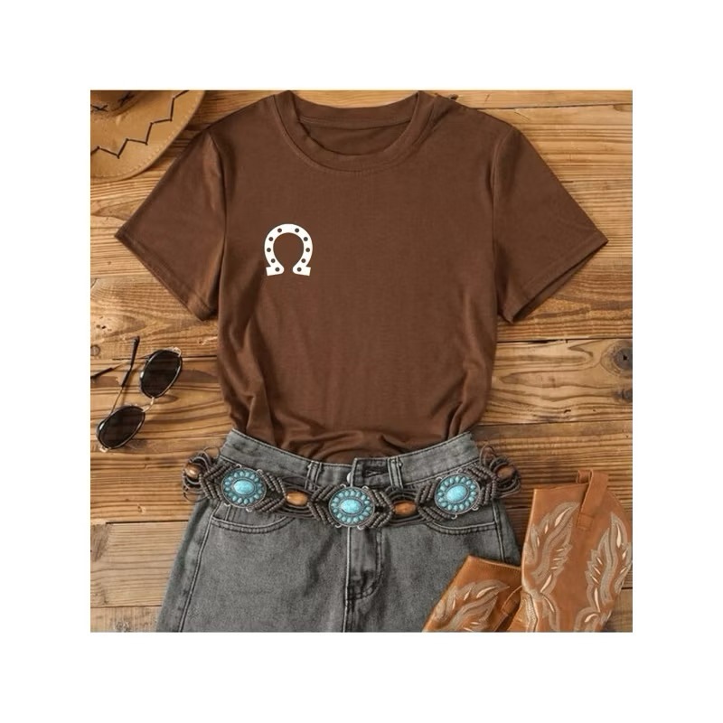 Camiseta Ferradura: Estilo Country Autêntico