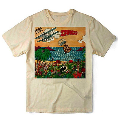 Camiseta Men at Work Cargo: Estilo Rock Clássico Unissex