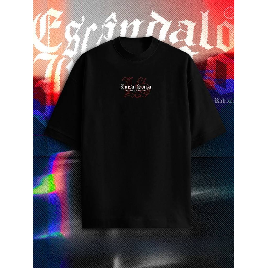 Camiseta Premium 100% Algodão SISI Camisa Over – Luísa Sonza