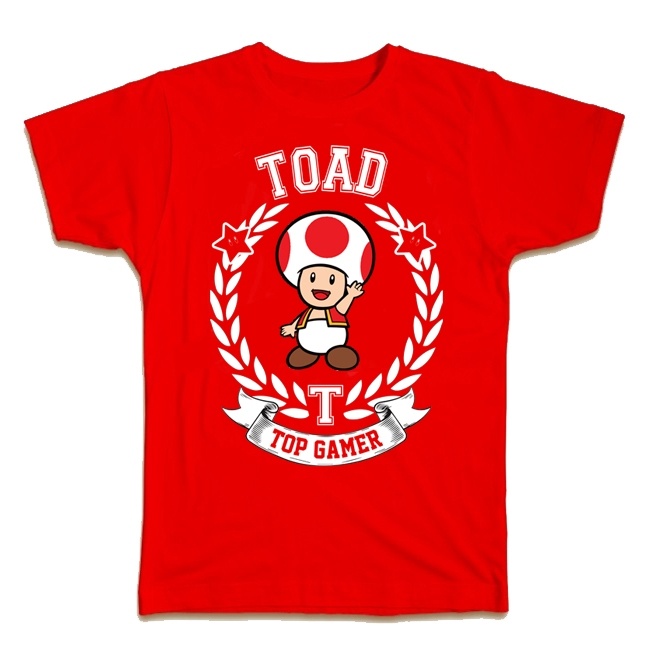 Camiseta Toad: Estilo Mario & Luigi!