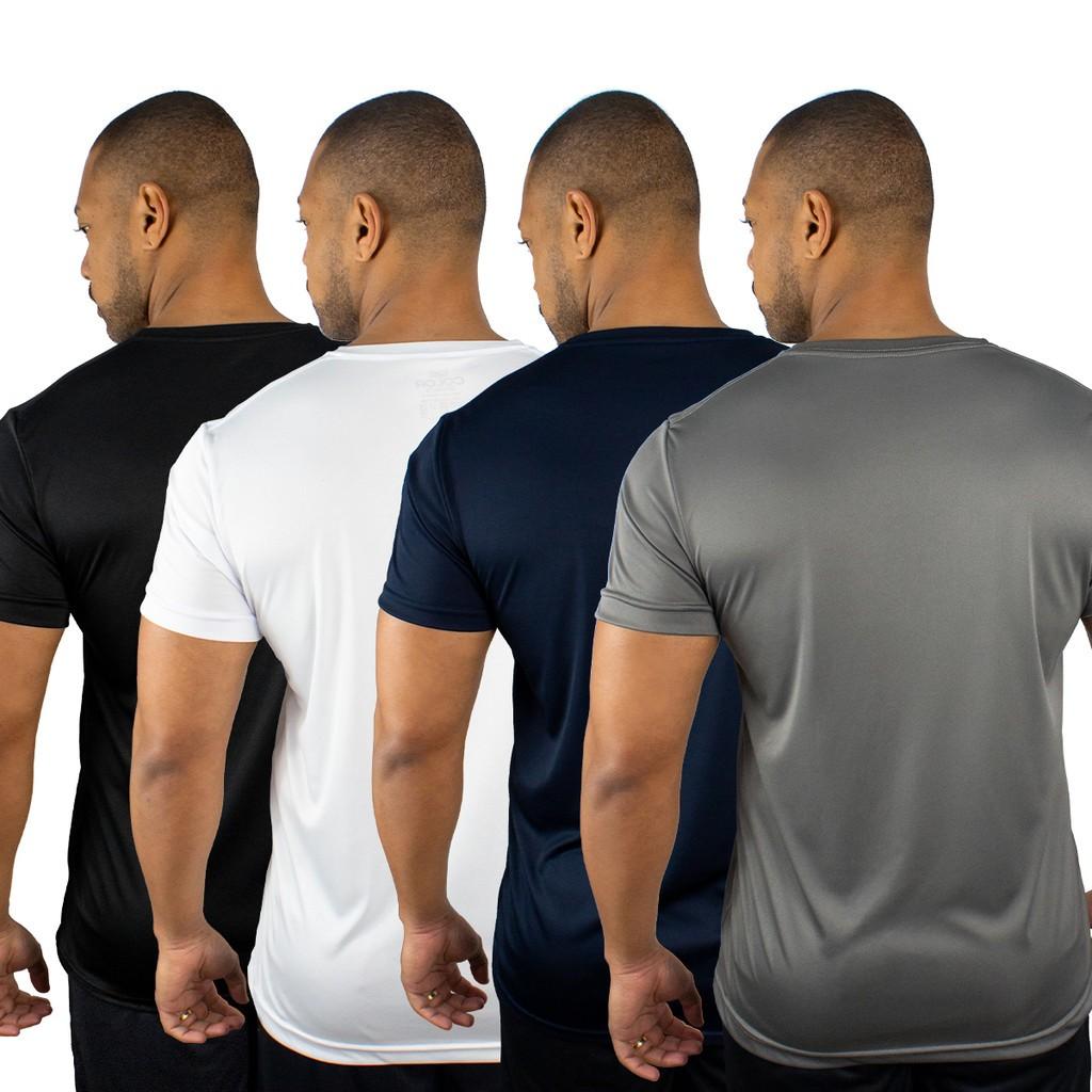 Camisetas Academia: Kit 4 Dry Basic Color Sports
