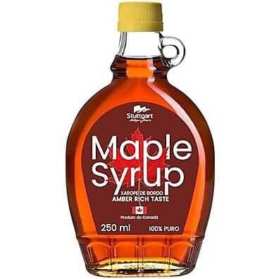 Xarope Maple Stuttgart 250ml: Sabor Rico e Puro do Canadá