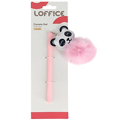 Caneta Gel Panda Loffice: Cores Vibrantes e Diversão!