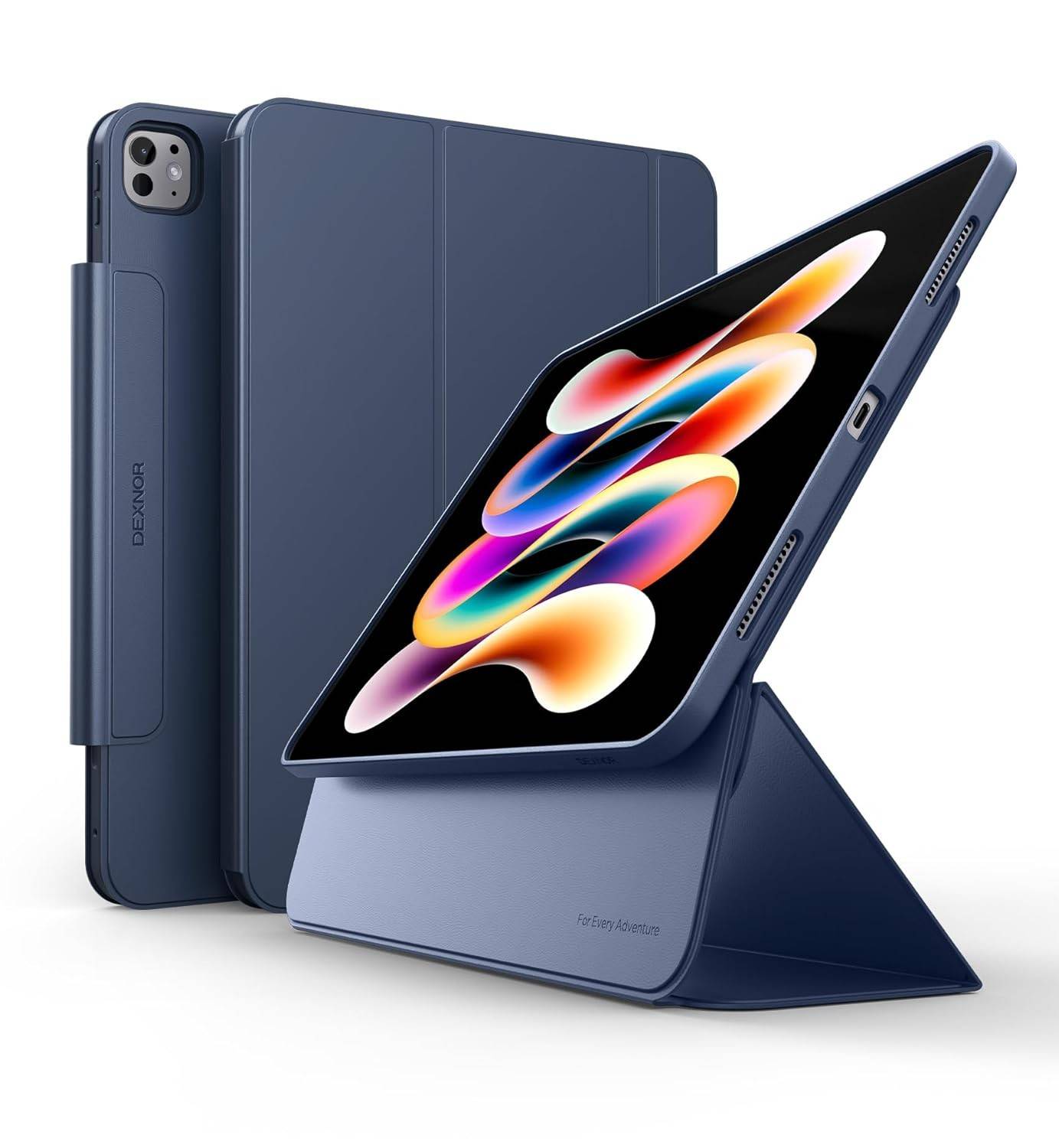 Dexnor Capa iPad Pro 13" M4 (2024): Magnética Flutuante, Ajustável e Protetora