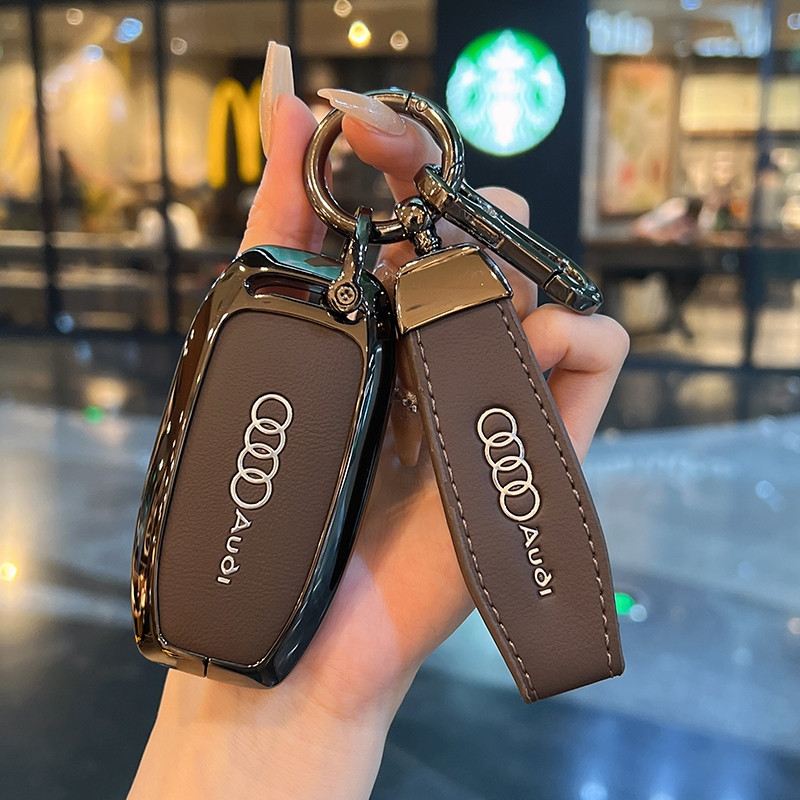 Capa de Chave de Carro em Liga de Zinco para Audi: Proteção Total e Estilo