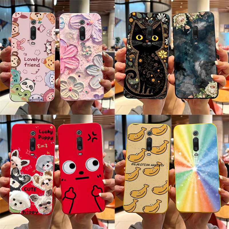Capa de Silicone Xiaomi Mi 9T Redmi K20 Pro com Design de Banana Fofa – Proteção Ultrafina e Estilosa
