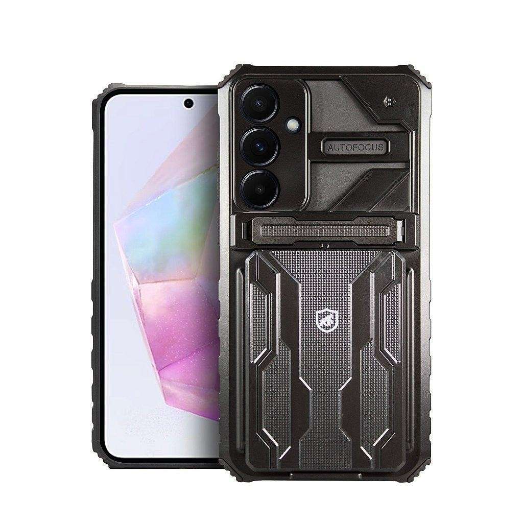 Capa Galaxy A35: Proteção Total + Porta Cartão