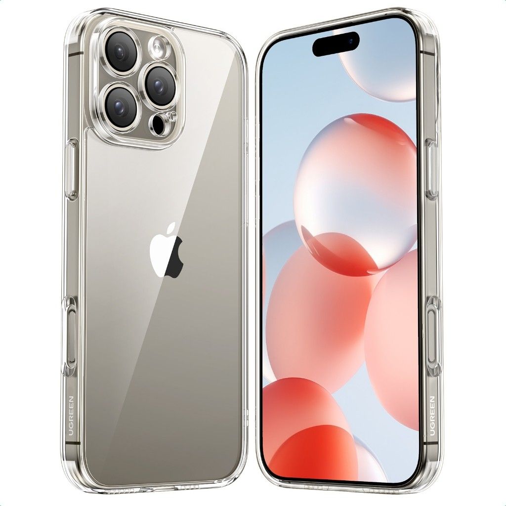 Capa iPhone 16 UGREEN: Proteção Antichoque Transparente