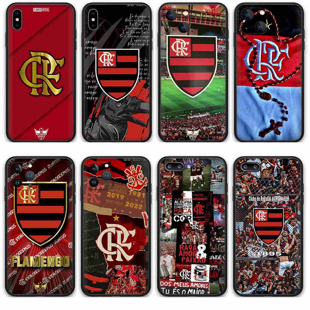 Capa SoftPhoneCase para Samsung Galaxy A05/A04 com Estilo do Flamengo