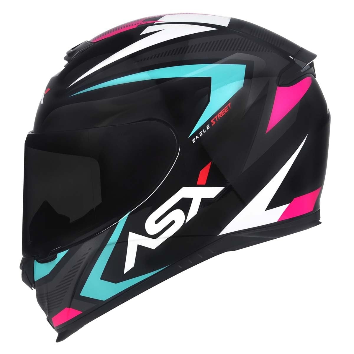 Capacete Feminino ASX Eagle Street Tiffany & Rosa - Estilo e Segurança para Você!
