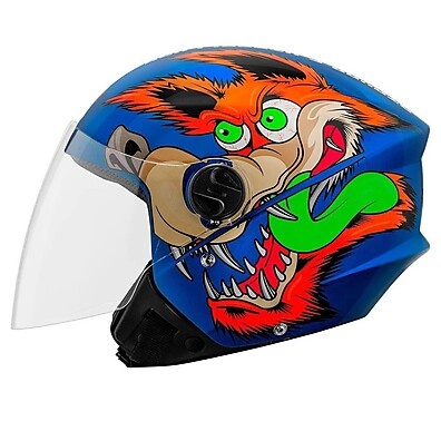 Capacete Liberty Three Coyote Aberto: Estilo e Liberdade para Motociclistas