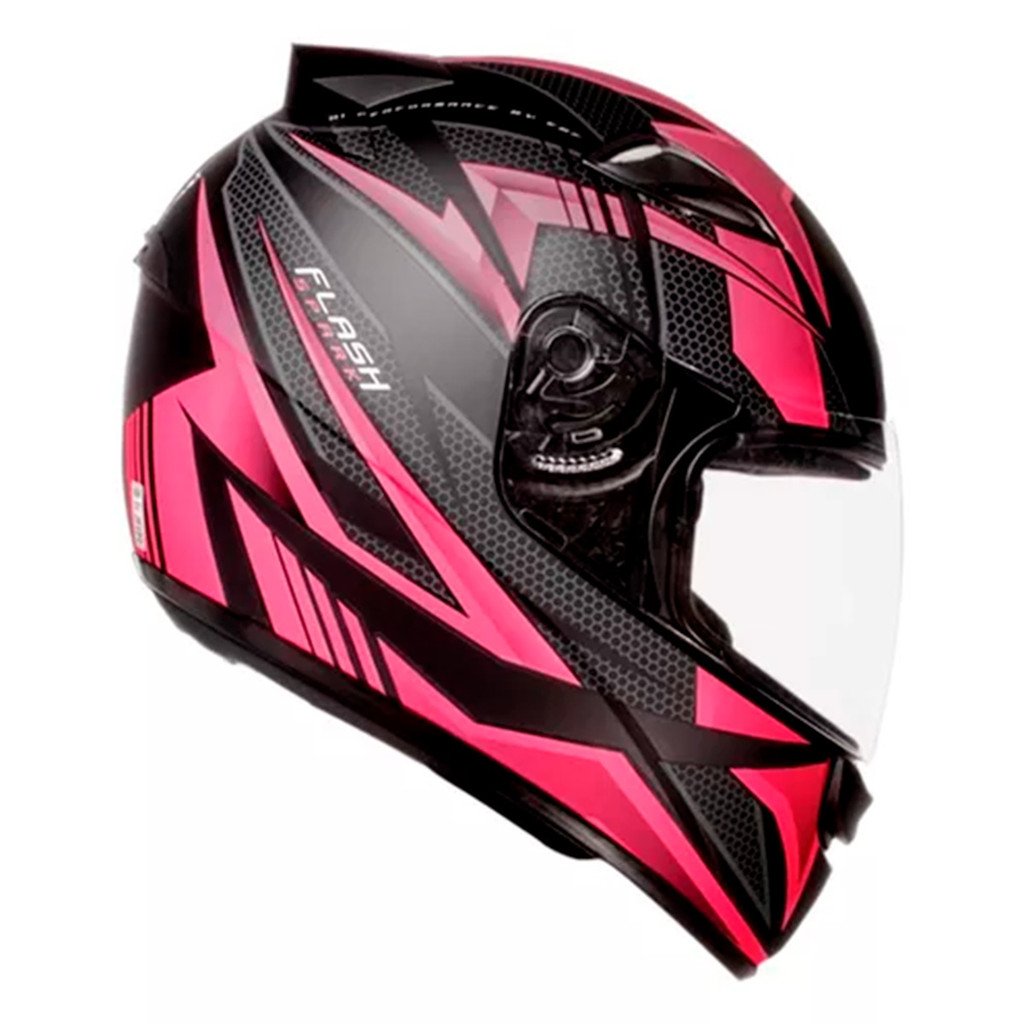 Capacete Moto Fechado Spark Flash: Proteção e Estilo para Sua Aventura