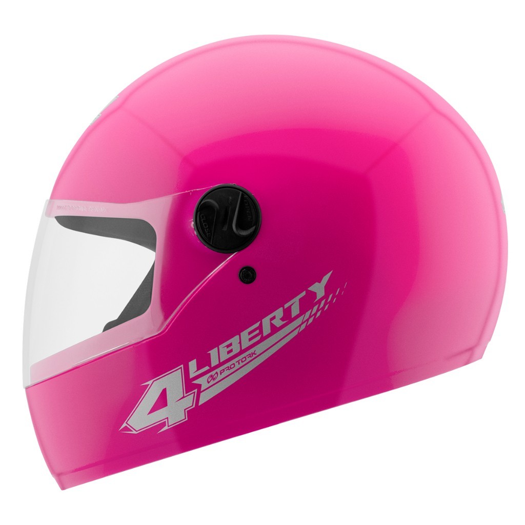 Capacete Rosa ProTork Liberty Four - Segurança e Estilo!