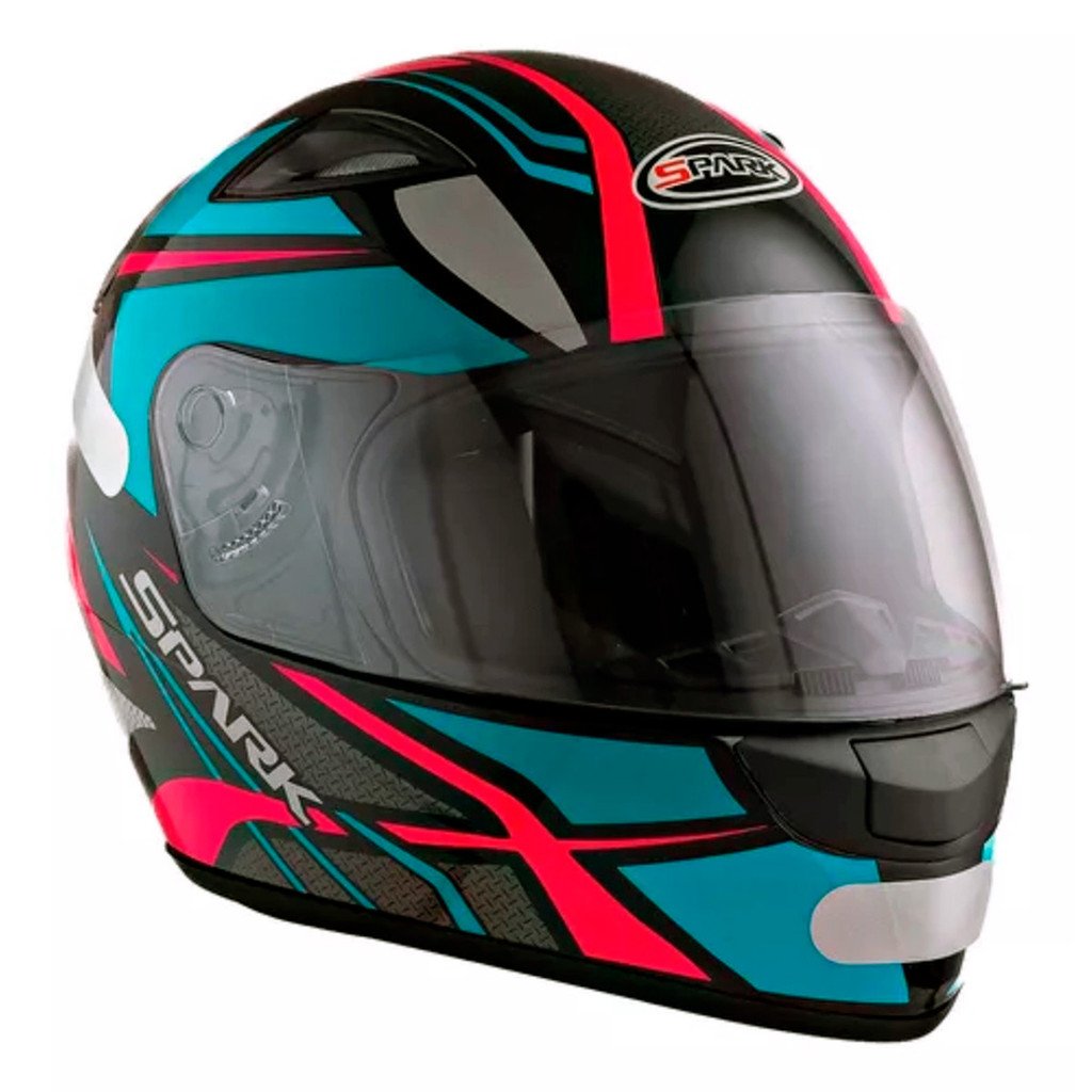 Capacete Spark Spider: Segurança e Estilo!